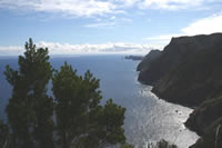 Vue sur la pointe de Sao Lourenço