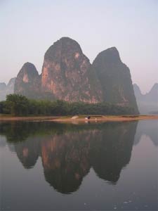 Paysage de la rivière Li