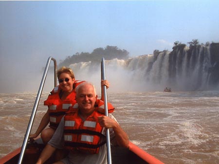 Bateau à moteur - Cascades d'Iguaçu