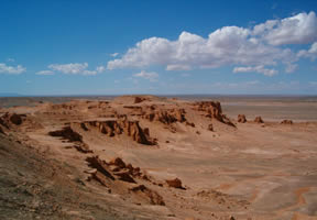 Dans le désert de Gobi