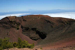 Cratère du volcan Martin