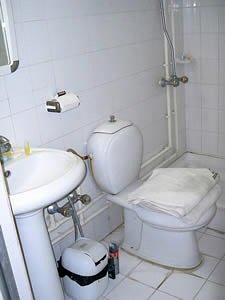 les toilettes
