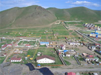 Vue sur Ulaanbaatar