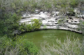 Chichen Itza - Le cénote