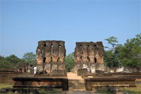 Polonnaruwa - Ruines du Palais Royal 