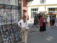 La rue piétonne et commerçante Rüütli