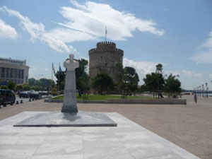 tour blanche à Thessaloniki