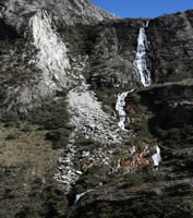 Cordillère blanche - Cascade