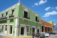 Campeche - Maisons colorées