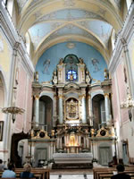 L'intérieur de la basilique