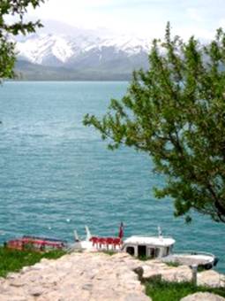 vue sur le lac de Van