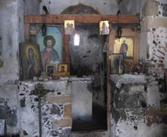 Intérieur de l'église d'Agia Pavlos