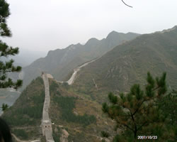 la Grande Muraille de Chine