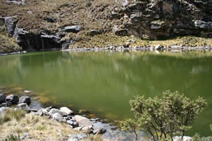 Cordillère blanche - Lac vert