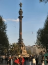La statue de Christophe Colomb