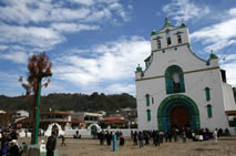 San Juan de Chamula - Façade de l'église