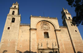 Merida - Façade de la cathédrale