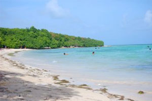 plage lagon