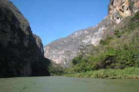 Canyon del Sumidero - Entrée du canyon