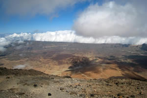 Refugio Altavista (Tenerife) - Vue sur la caldera