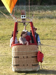 Bas d'une montgolfière