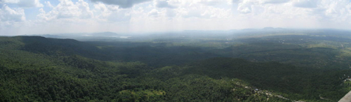 panorama depuis le mont Popa
