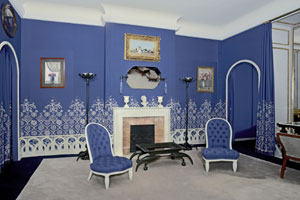 Chambre de l'appartement privé de Jeanne Lanvin