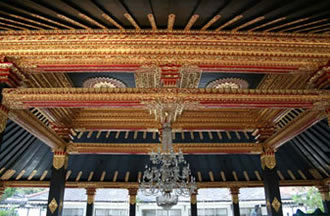 Le plafond du palais