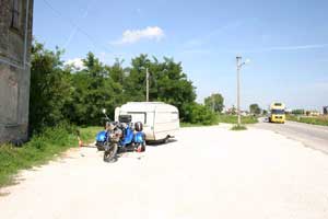 picnic au bord de route