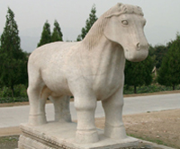 Cheval statufié