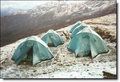 Bivouac de Laurebina