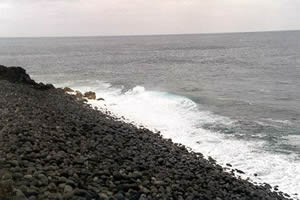 Plage de galets
