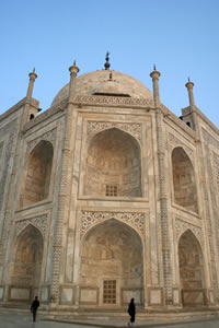 Façade du Taj Mahal