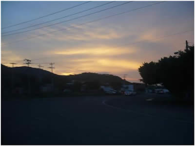 Coucher de soleil