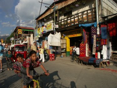 l’entrée de Panajachel