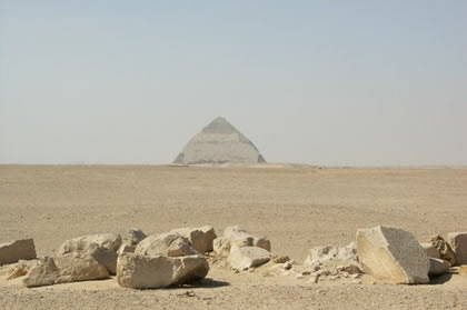 la pyramide de Dahshur