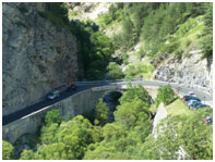 Arrivée Château Queyras