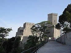 Erice : château médiéval