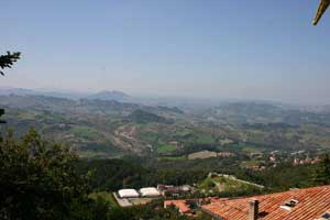 vue sur San Marino