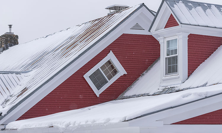 Le Vermont et ses fenêtres en diagonale