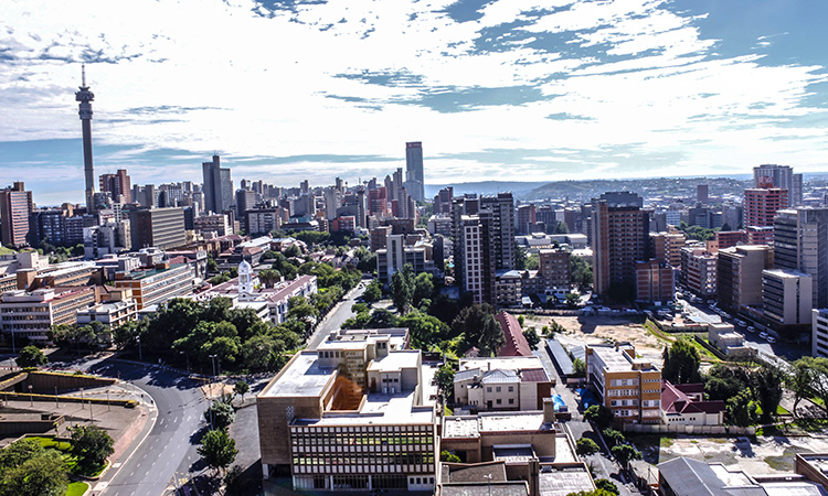 Les différents quartiers de Johannesburg