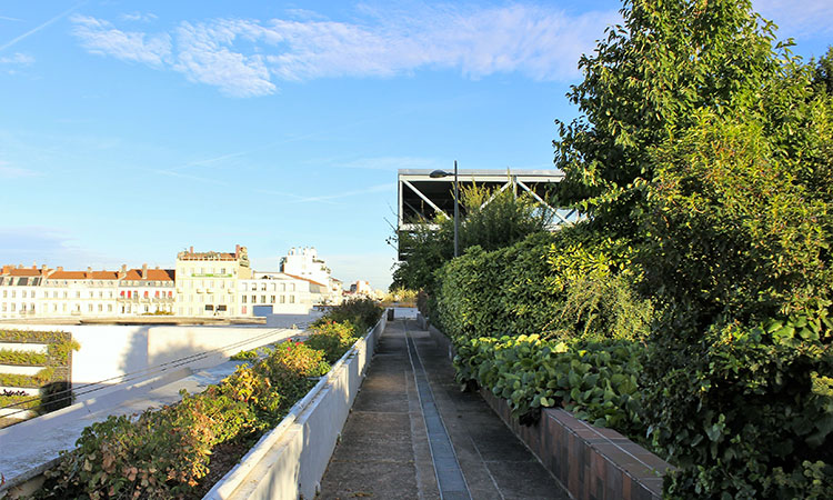 Les jardins suspendus de Perrache