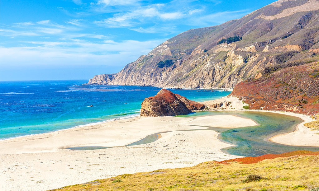 Plage Big Sur