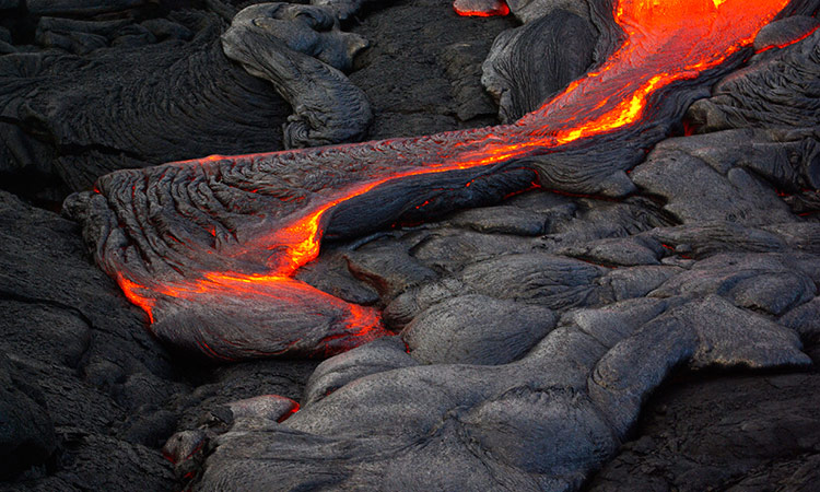 Big Island lave