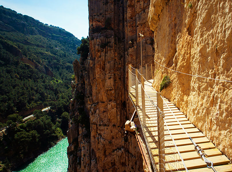 Falaise Caminito del Rey