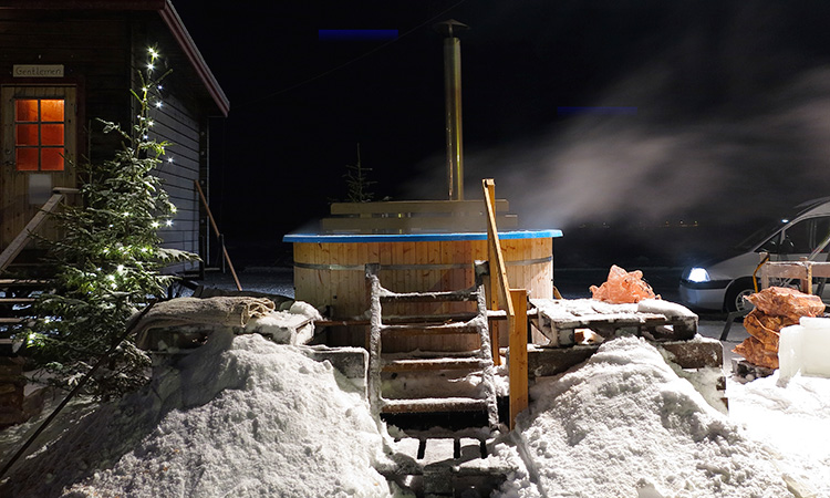 sauna traditionnel lapon