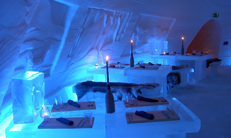 snow village laponie