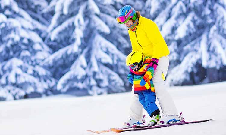 Ski en février : idéal pour des vacances en famille