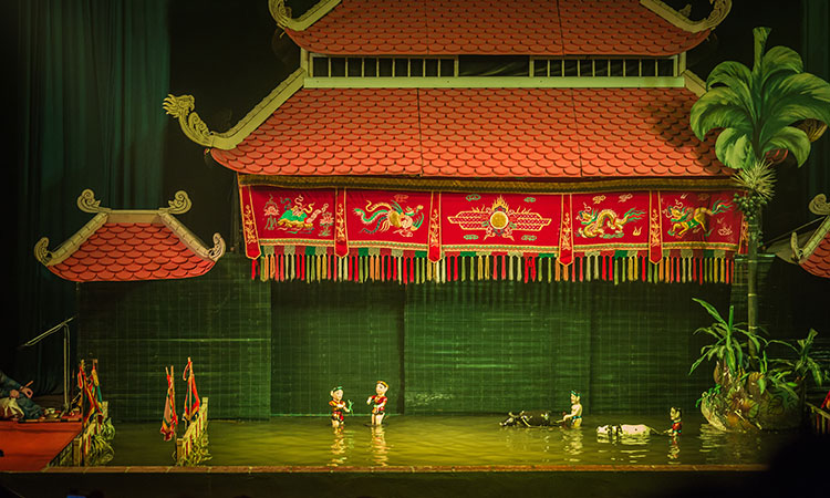 Théâtre des Marionnettes sur l'eau Dragon d'Or