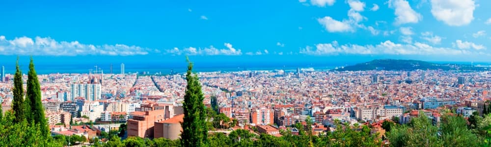Barcelone skyline